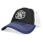 スミス&ウェッソン 帽子 ロゴ ブラック ブルー ホワイト 15SW033