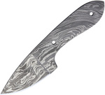 Knifemaking ドロップポイント ダマスカス鋼 ブレード BL124
