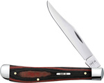Case Cutlery 折りたたみナイフ Trapper スリムライン 黒赤 CA27857