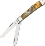 Case Cutlery 折りたたみナイフ ミニ Trapper アバロン CA9207AB