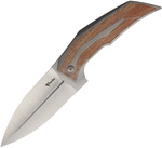 Reate Knives 折りたたみナイフ T4000 フレームロック ブラウン REA069