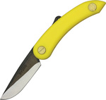 Svord ミニ Peasant 黄色 折りたたみナイフ SV146