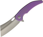 VDK Knives 折りたたみナイフ War Admiral フレームロック 紫色 VDK015