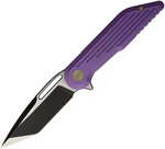 We Knife Co Ltd モデル616 折りたたみナイフ Black/Satin 紫色 WE616A