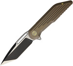 We Knife Co Ltd モデル616 折りたたみナイフ Black/Satin ブロンズ WE616G