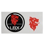 LBX Tactical ステッカー メーカーロゴ ライオン 2枚セット