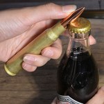 真鍮製ボトルオープナー 50口径ライフル弾 メイヤーコ 栓抜き