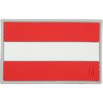 MAXPEDITION パッチ オーストリア国旗 ベルクロ PVC