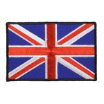 ミリタリーパッチ イギリス国旗 アイロンシート付