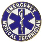ピンバッジ EMT アメリカ救急救命士 ゴールド 1ピン付