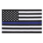 Rothco フラッグ Thin Blue Line U.S. Flag 星条旗 ブルーラインフラッグ 1516