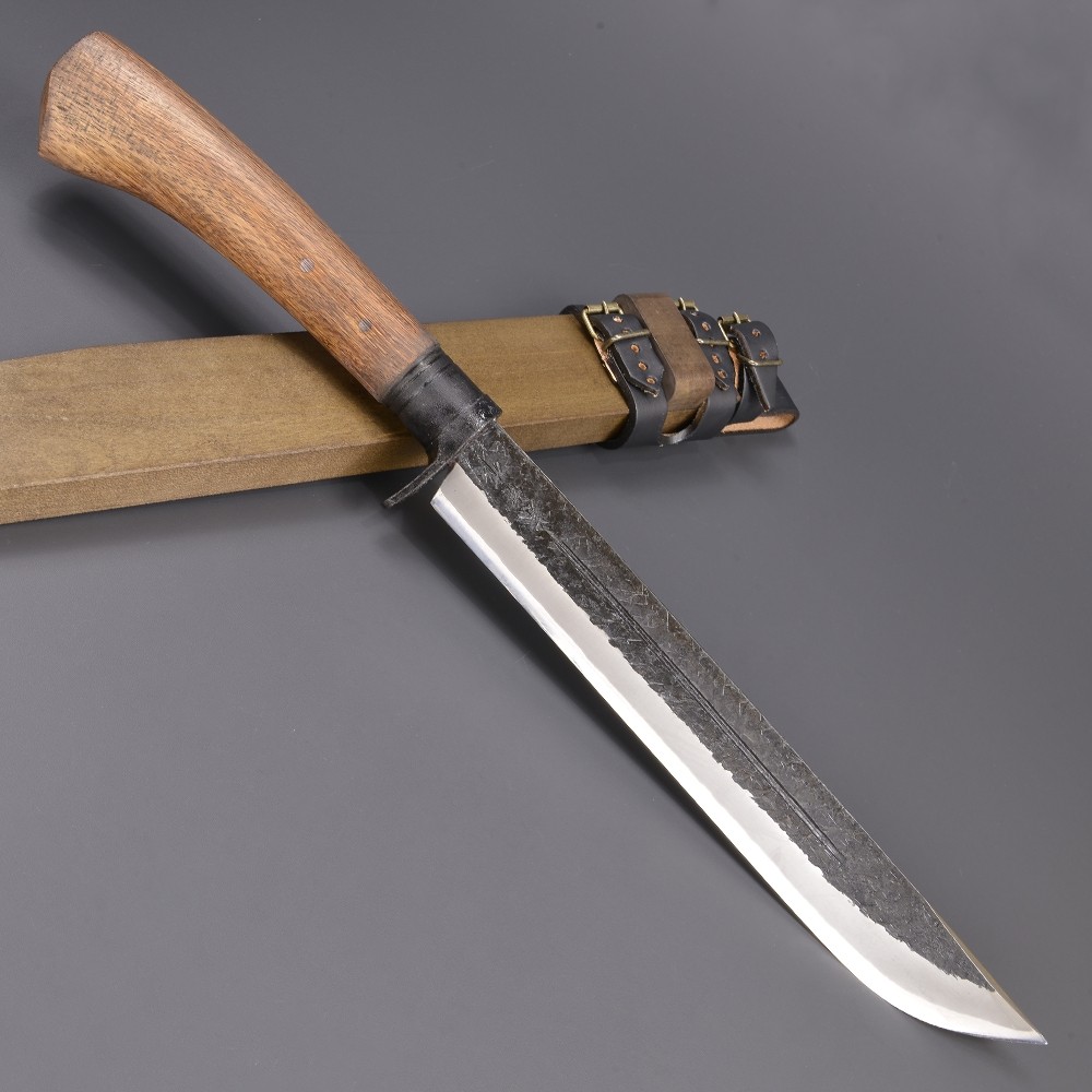関兼常 和式ナイフ 関伝古式和鉄製錬 雷神狩猟匠 CW-33の販売 - ミリタリーショップ