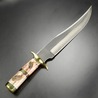 Frost Cutlery ボウイナイフ TECUMSEH BOWIE テカムセ・ボウイ 固定刃 ボーンハンドル 革製シース付き CW-3600IN/BR