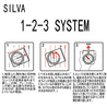 SILVA ミラーコンパス ガイド オレンジ 426