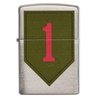 ZIPPO アメリカ第一歩兵師団 29182 ブラッシュクローム