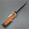 【B級品】ハンティングナイフ 211142 ステンレス鋼 レザーハンドル