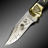 BUCK 折りたたみナイフ 112 限定品 イエローホースカスタム バッファロー刻印