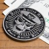 チャレンジコイン アメリカ沿岸警備隊 紋章 スカル 記念メダル
