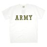 ALPHA 半袖Tシャツ ARMY TC1033