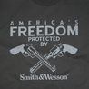 スミス&ウェッソン 半袖Tシャツ AMERICAS FREEDOM 15SWS075