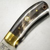 Frost Cutlery スキナーナイフ Guthook Horn レザーシース付き WT-1123