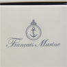 ゴミ箱 Francais Marine スリム クリーム 5L