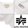 ALPHA 長袖Tシャツ ホワイト TC1063-018