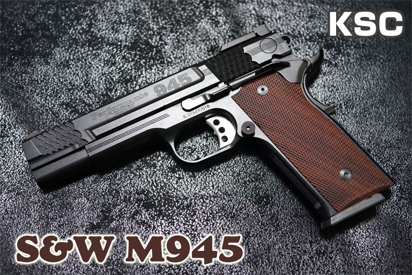 KSC S&W M945 ガスガン レビュー