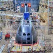 NRP Tridente (S160) Submarine dry dock in Kiel