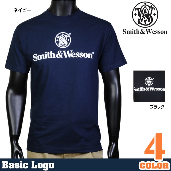 スミス&ウェッソン Tシャツ 半袖 Basic Logo