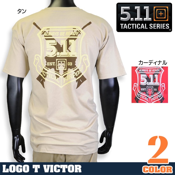 5.11タクティカル Tシャツ 半袖 TACTICAL PURPOSE
