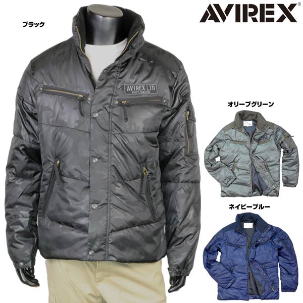 AVIREX ミリタリージャケット 迷彩 LANGLEY AFB シャドーカモ