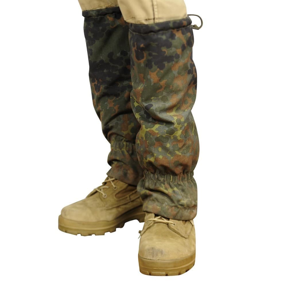 ドイツ軍放出品 ゲイター フレクター迷彩 ドイツ連邦軍 ゲートル レギンス 脚絆