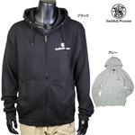 スミス&ウエッソン パーカー ジップアップ バック ロゴ