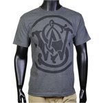 スミス&ウエッソン Tシャツ 半袖 ディゾルブド ロゴ