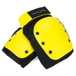 PRO-TEC ニーパッド Rental Gear ブラック イエロー