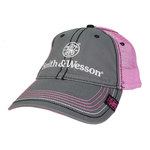スミス&ウエッソン キャップ 14SW021 メッシュ グレー ピンク