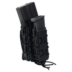 HSGI ライフル&拳銃用マグポーチ TACO V2 ダブルデッカー M4/AK/7.62mm/9mm/45口径 ポリマー 16DD01