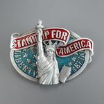 ベルトバックル 自由の女神 3D-037