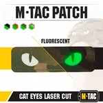 M-TAC ワッペン Cat Eyes キャットアイ 蓄光 コーデュラ500D レーザーカット 51009