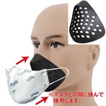 EAGLE FORCE アンダーマスク シリコン製 ブラック 5584-UM01