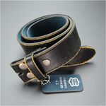 レザーベルト ヴィンテージ風 ブラック