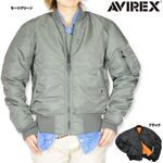 AVIREX MA-1 フライトジャケット コマーシャルロゴ