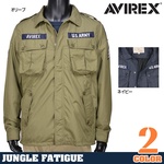 AVIREX ミリタリージャケット ジャングルファティーグ ポリエステル 6162115