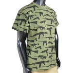Rothco 半袖Tシャツ Vintage Guns コットン/ポリエステル混紡 銃器柄 66360