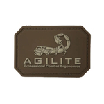 AGILITE ワッペン AGILITE LOGO PATCHES ラバー製 メーカーロゴ