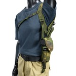 【訳あり商品】イギリス軍放出品 ショルダーホルスター 右利き用マグポーチ付  DPM迷彩