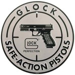 GLOCK サイン看板 SAFE ACTION STICKER 公式アイテム 2446 アルミ製