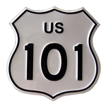 ブリキ看板 US101