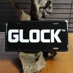 GLOCK ライセンスプレート ブラック